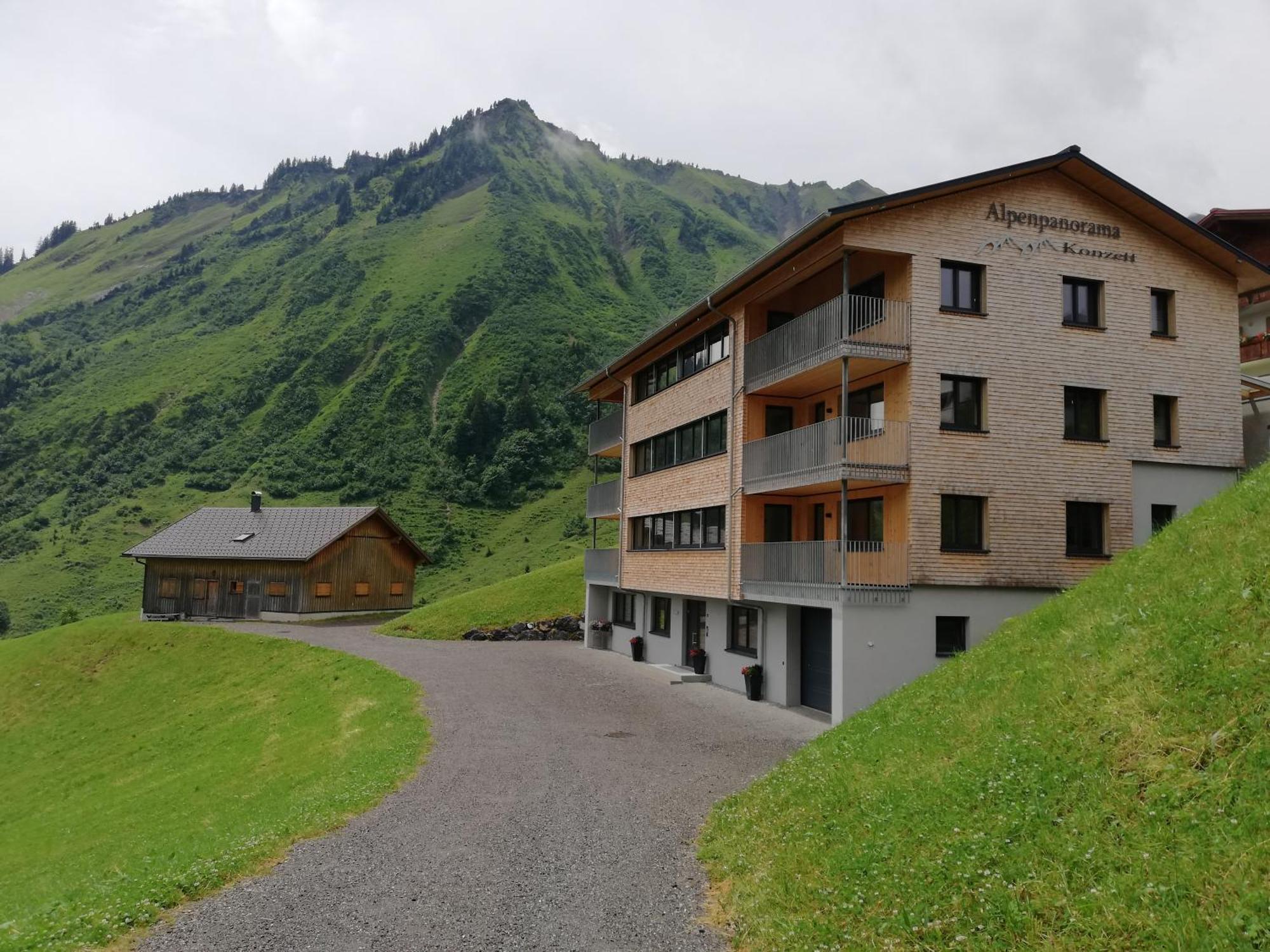 Apartamento Alpenpanorama Konzett Faschina Exterior foto